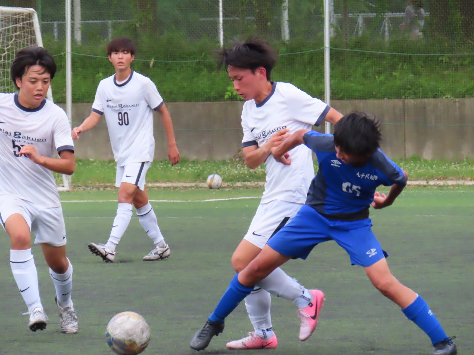 男子サッカー部 練習試合vs敬愛学園 | 八千代松陰学園
